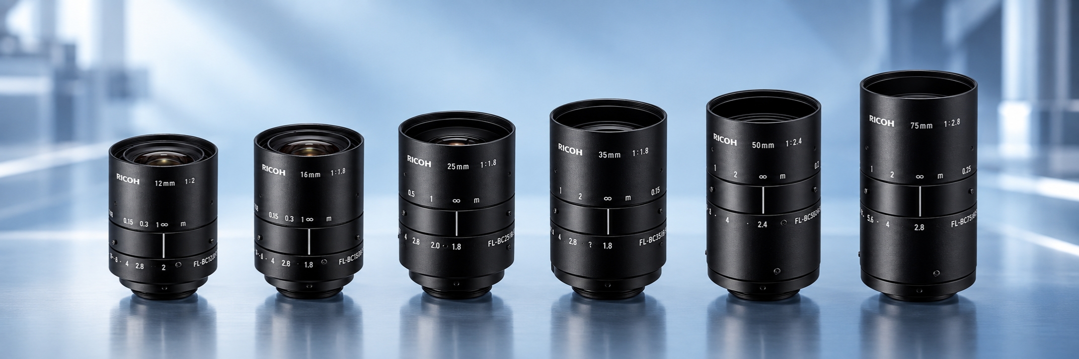1"-1,1" Machine Vision Objektive