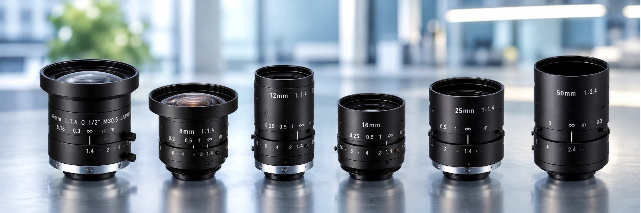 2MP A series Machine Vision Lenzen