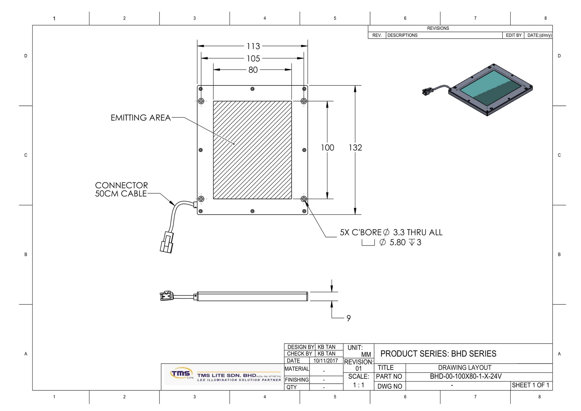 BHD-00-100x80-1-B-24V