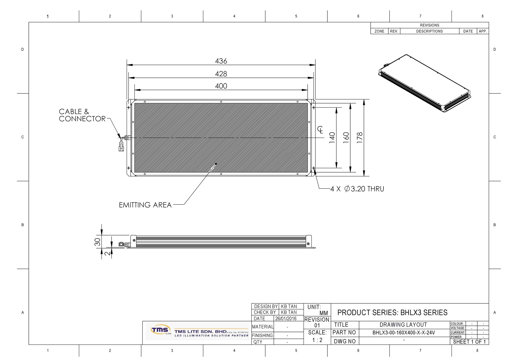 BHLX3-00-160x400-X-W-24V