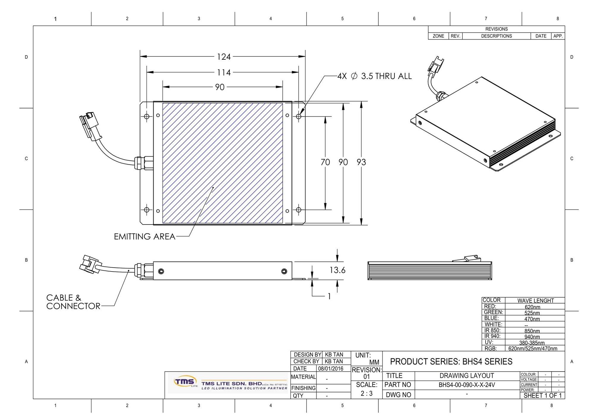 BHS4-00-090-X-G-24V Drawing