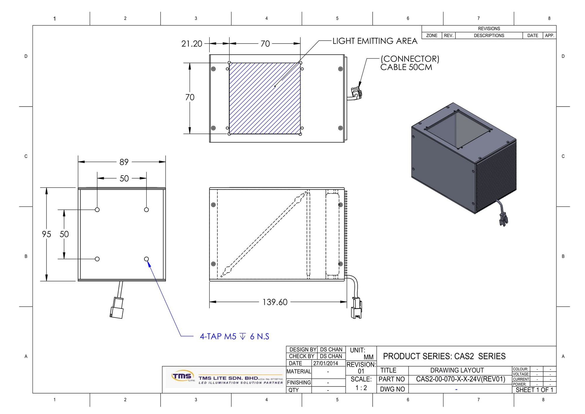 CAS2-00-070-X-W-24V