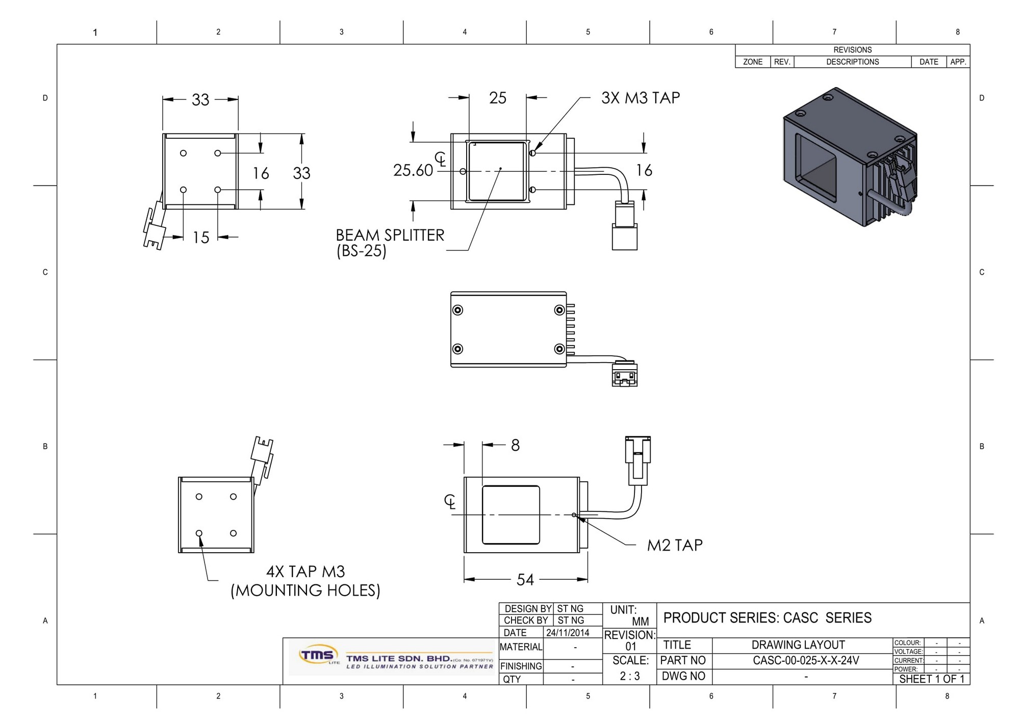 CASC-00-025-X-R-24V