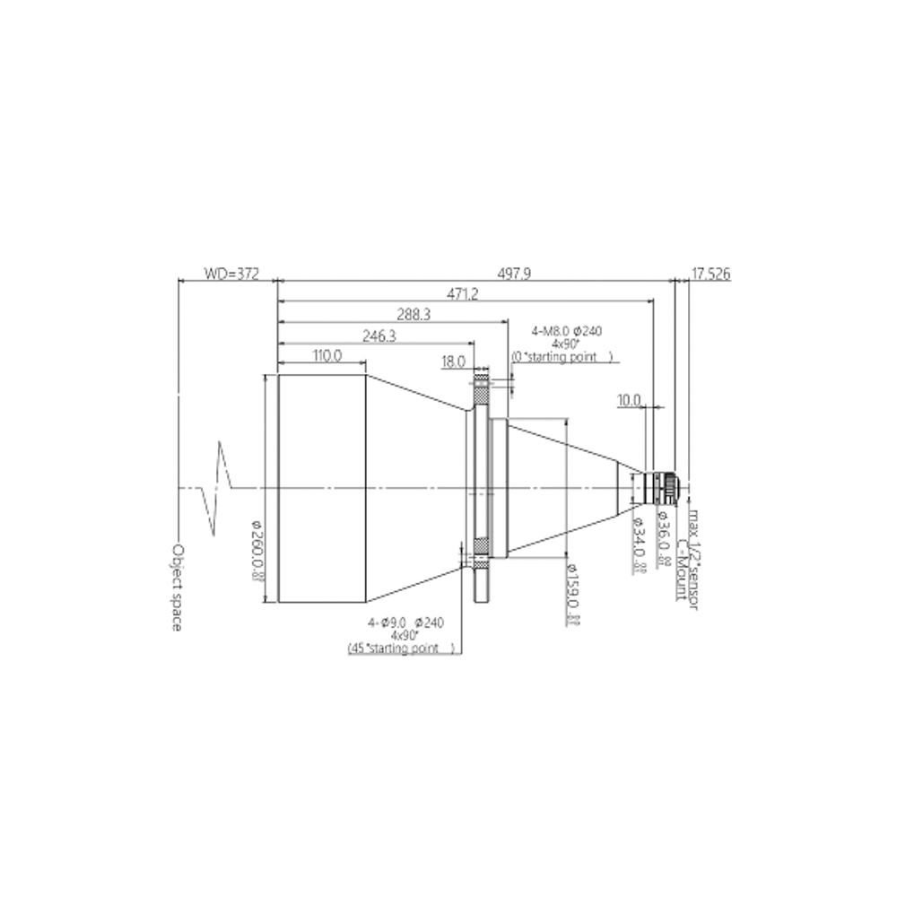 Coolens DTCM120-216 drawing