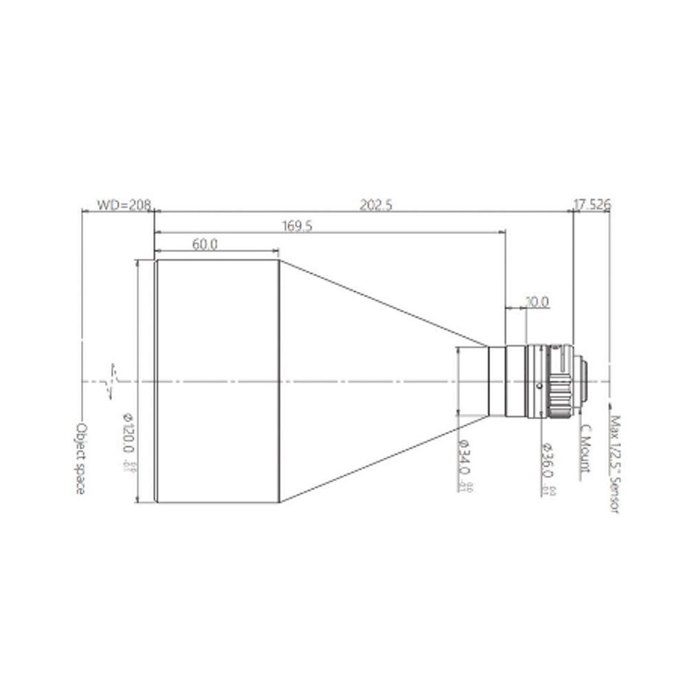 Coolens DTCM125-90 drawing