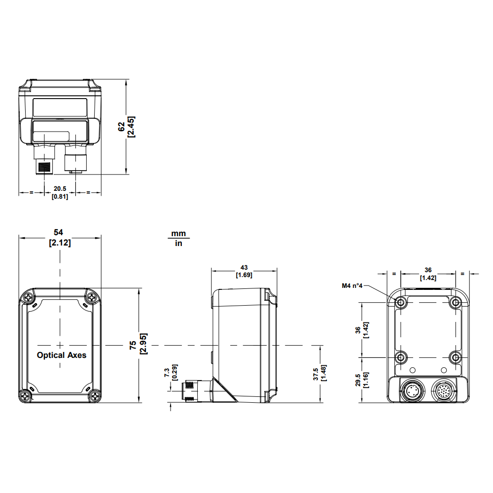 P series drawing 90°