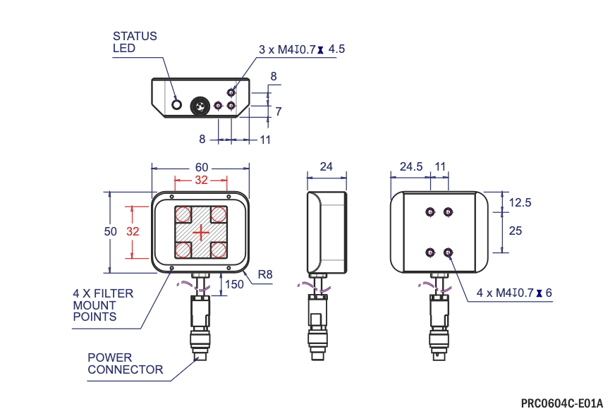 DCM PRC0604C drawing