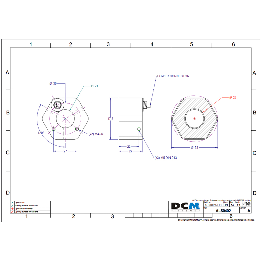 DCM ALS0402A Drawing