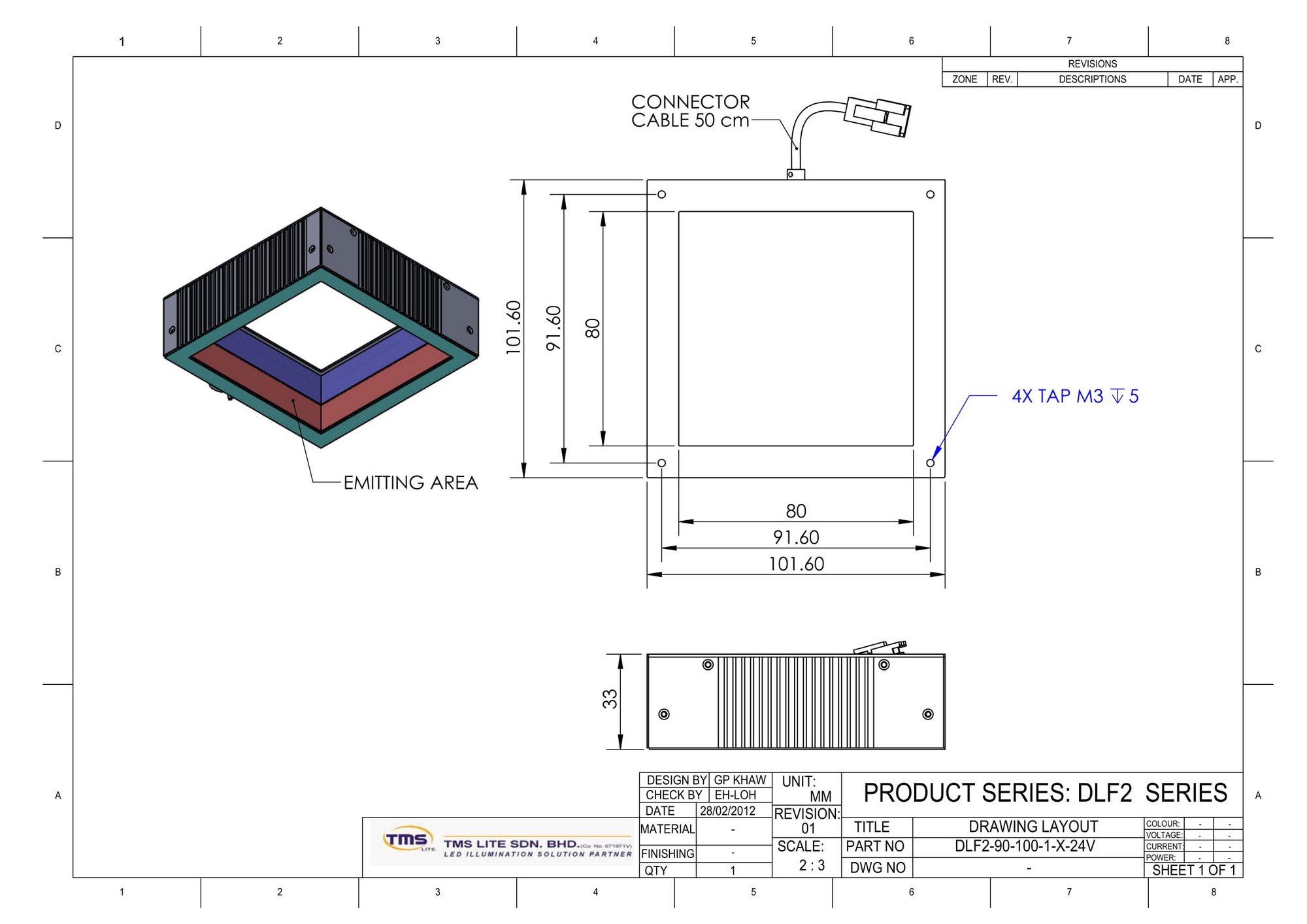 DLF2-90-100-1-R-24V