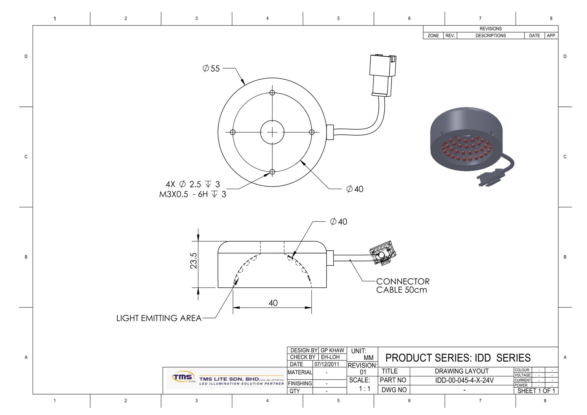 tekening opbouw IDD-00-045-4-G