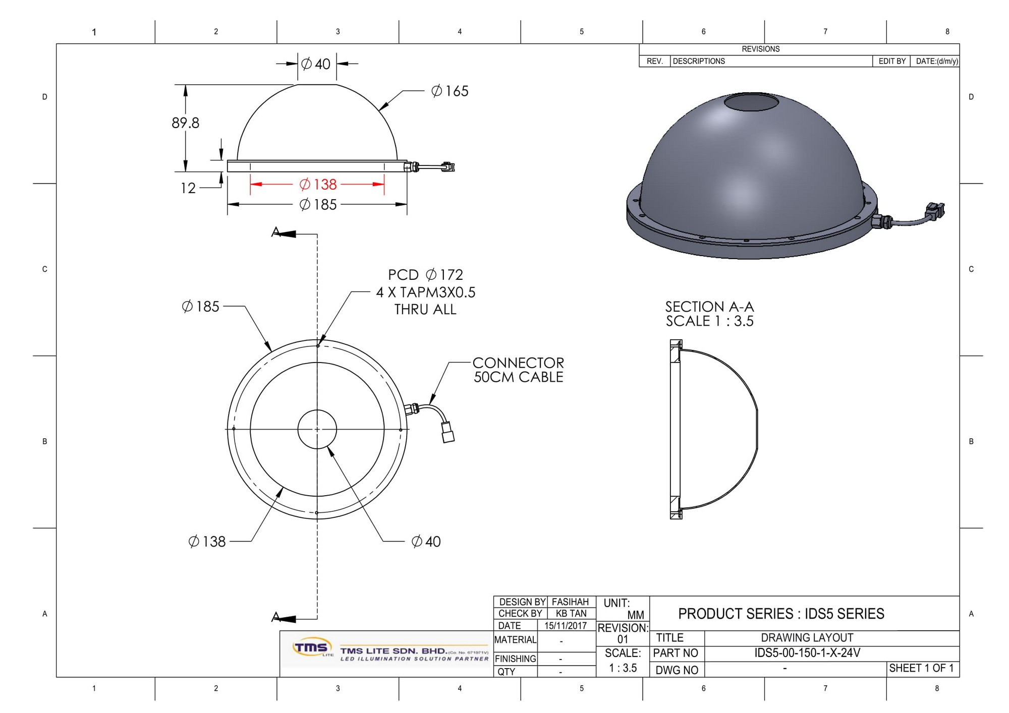 IDS5-00-150-1-IR850-24V