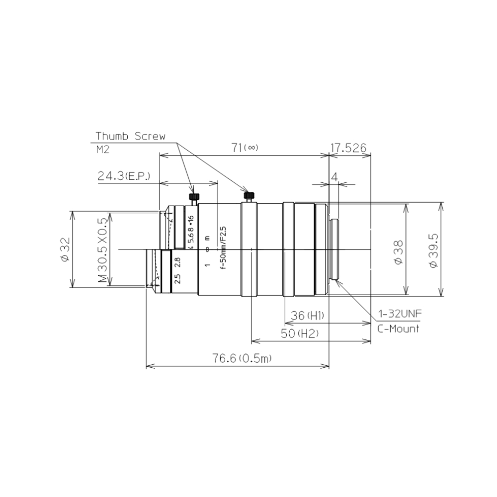 Drawing LM50HC-VIS-SW