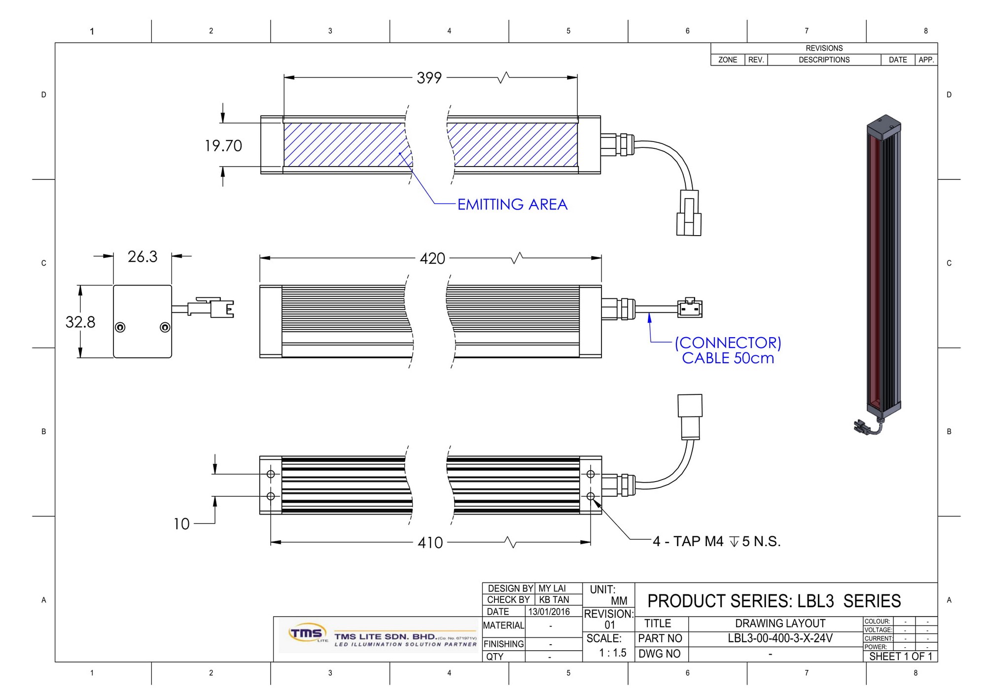 LBL3-00-400-X-R-24V