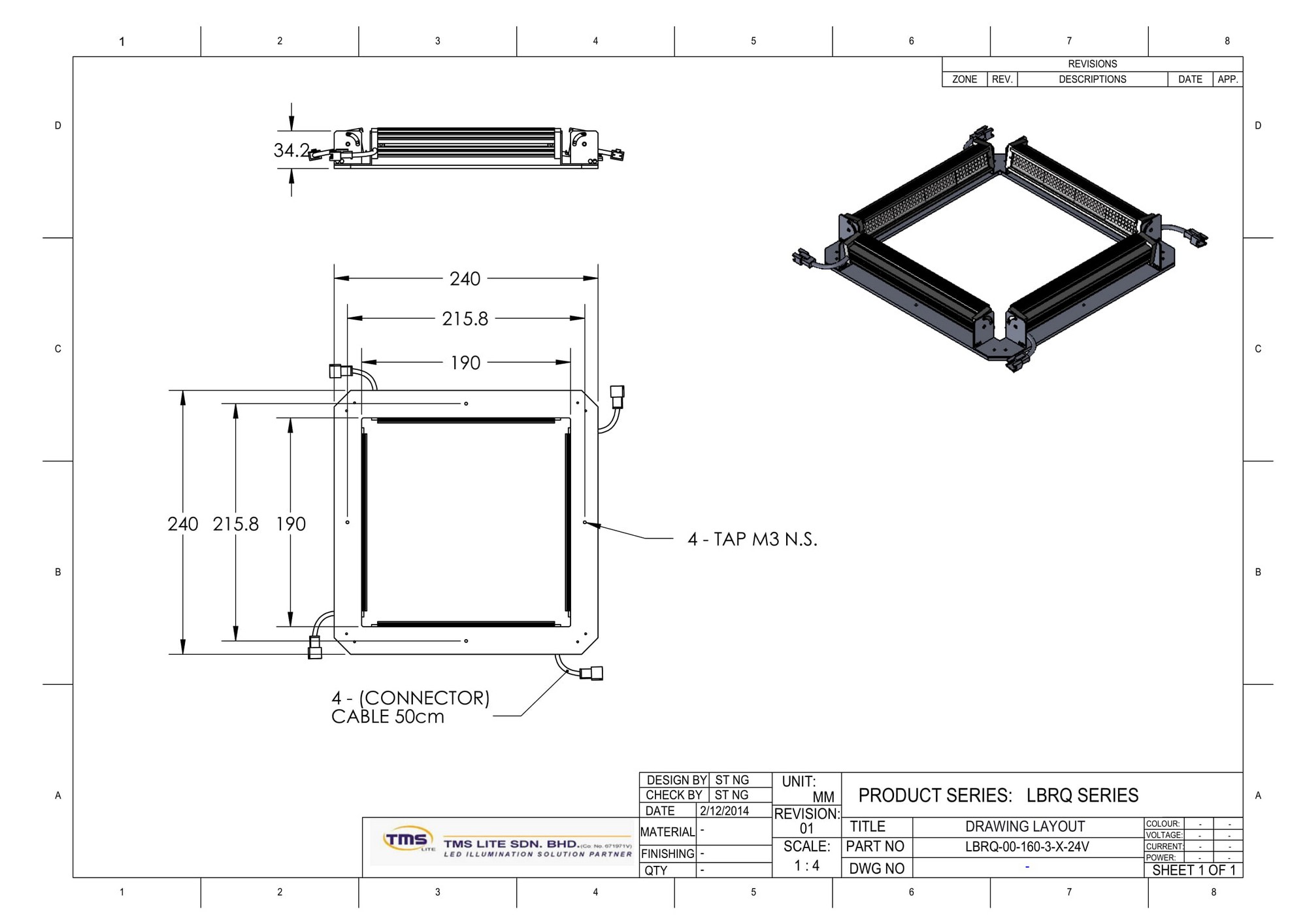 LBRQ-00-160-3-R-24V