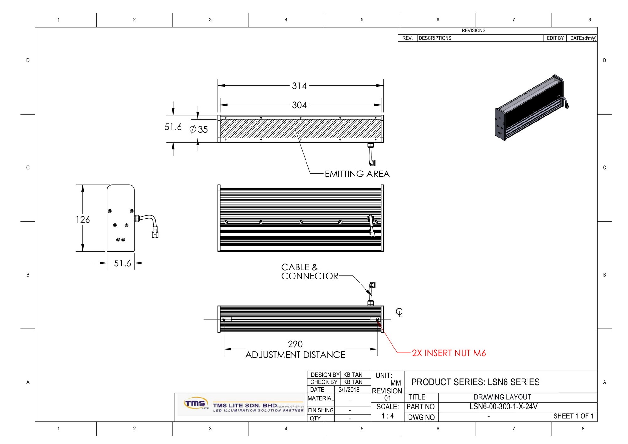 LSN6-00-300-1-R-24V