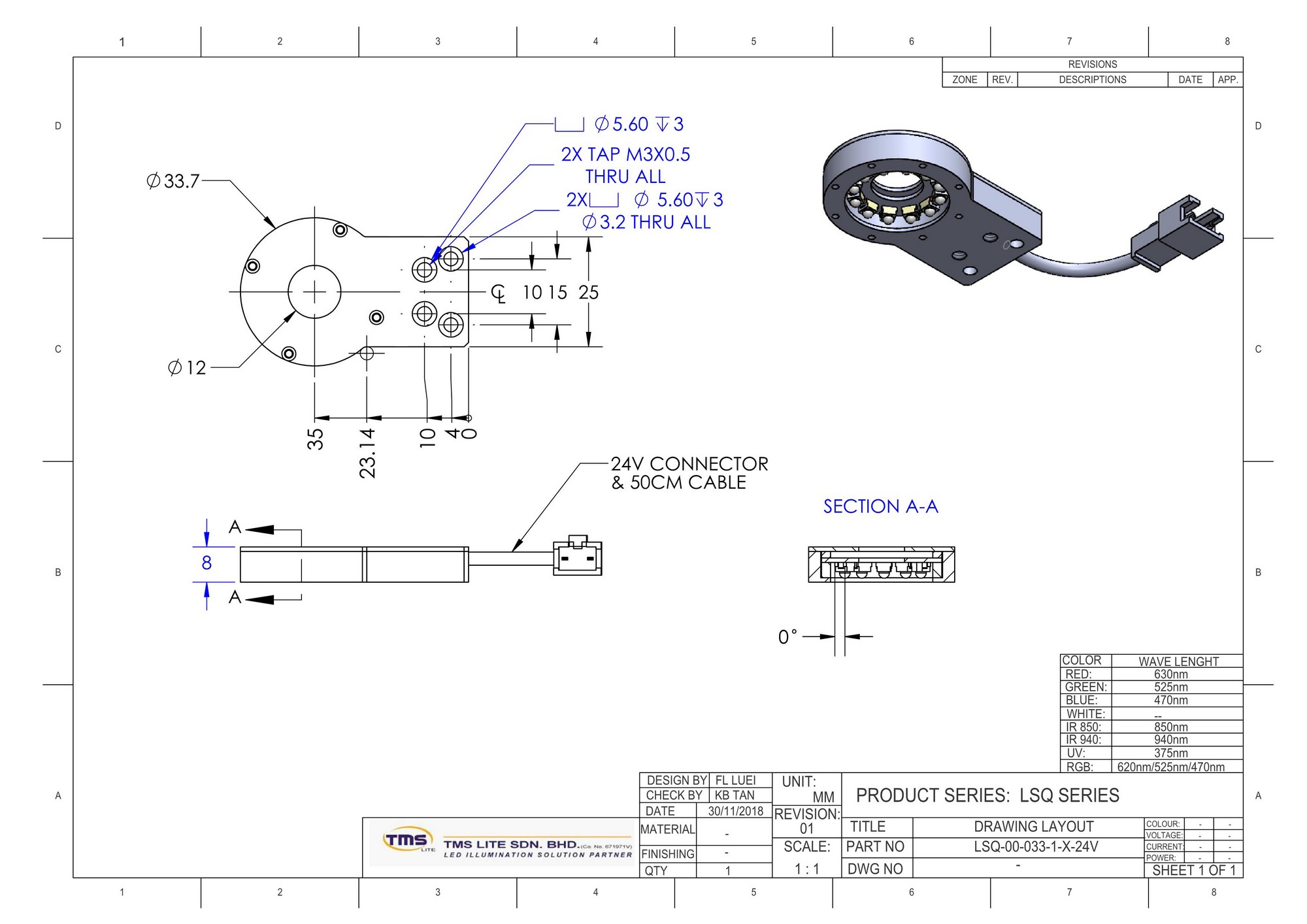 schematische tekening LSQ-00-033-1-W