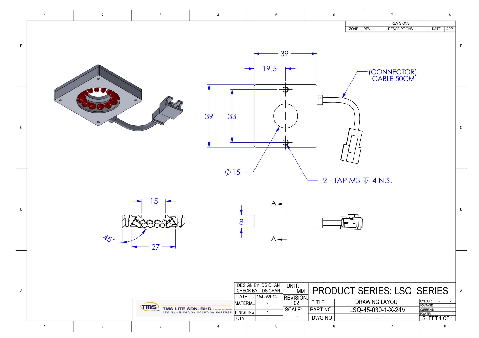 LSQ-45-030-1-R schema tekening