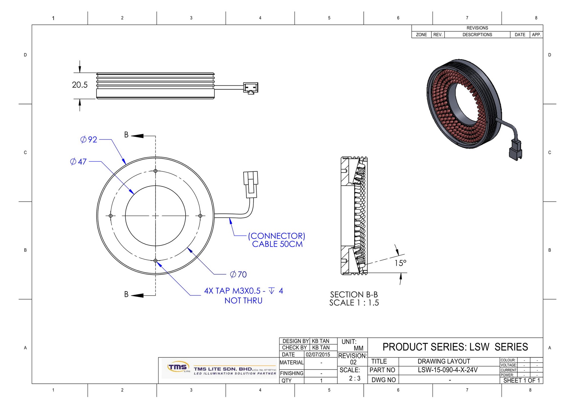 tekening opbouw schematisch LSW-15-090-4-B-24V