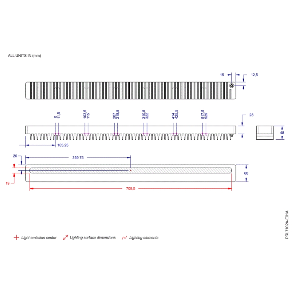 PRL7102A-630C Drawing