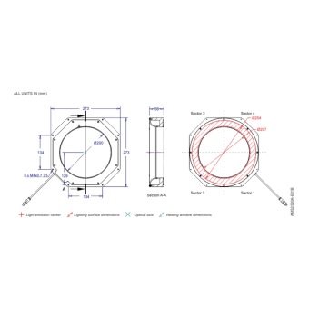 DCM AMS2520A drawing