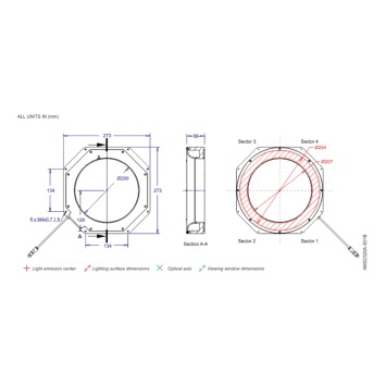 DCM AMS2520A drawing