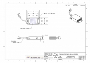 BHS4-00-030-X-B-24V drawing