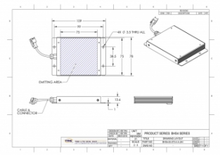 BHS4-00-075-X-IR850-24V Drawing