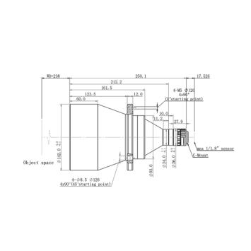 Coolens DTCM118-100H drawing