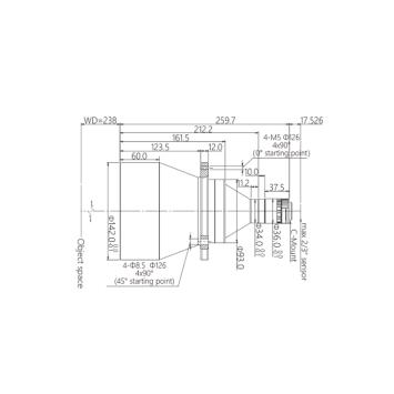 Coolens DTCM230-100H drawing