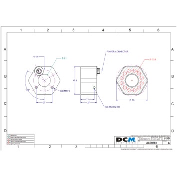 DCM ALD0303A Drawing