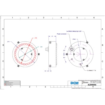 DCM ALD0606A Drawing