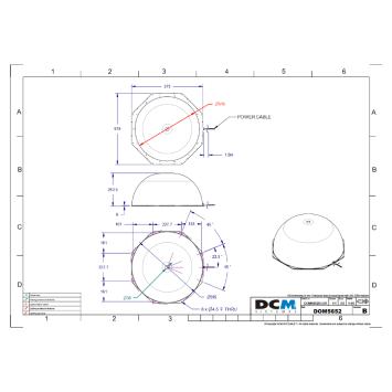 DCM DOM5652C drawing