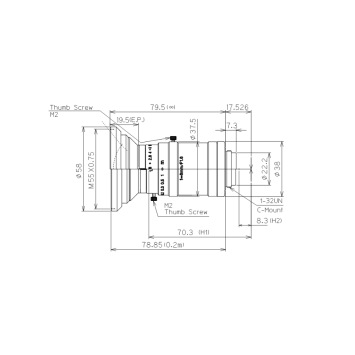 Drawing LM8HC-VIS-SW