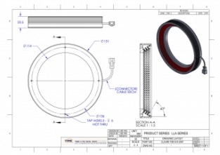 LLA-60-150-3-UV375-24V