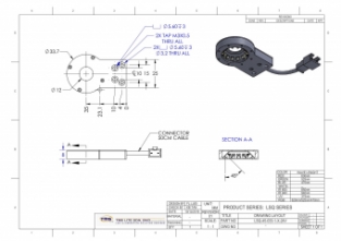 schema tekening  LSQ-45-033-1-B-24V