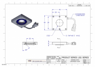 tekening LSQ-45-040-1-W schematisch